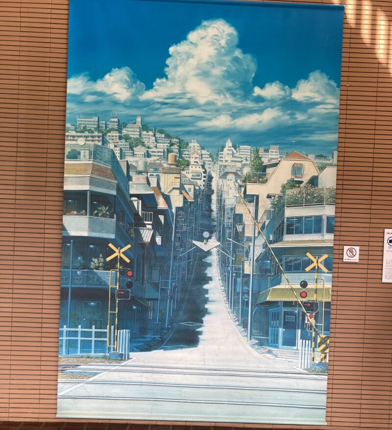 時をかける少女背景画