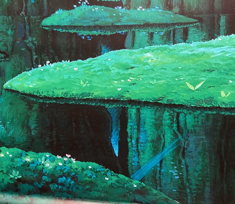 もののけ姫シシ神の森背景