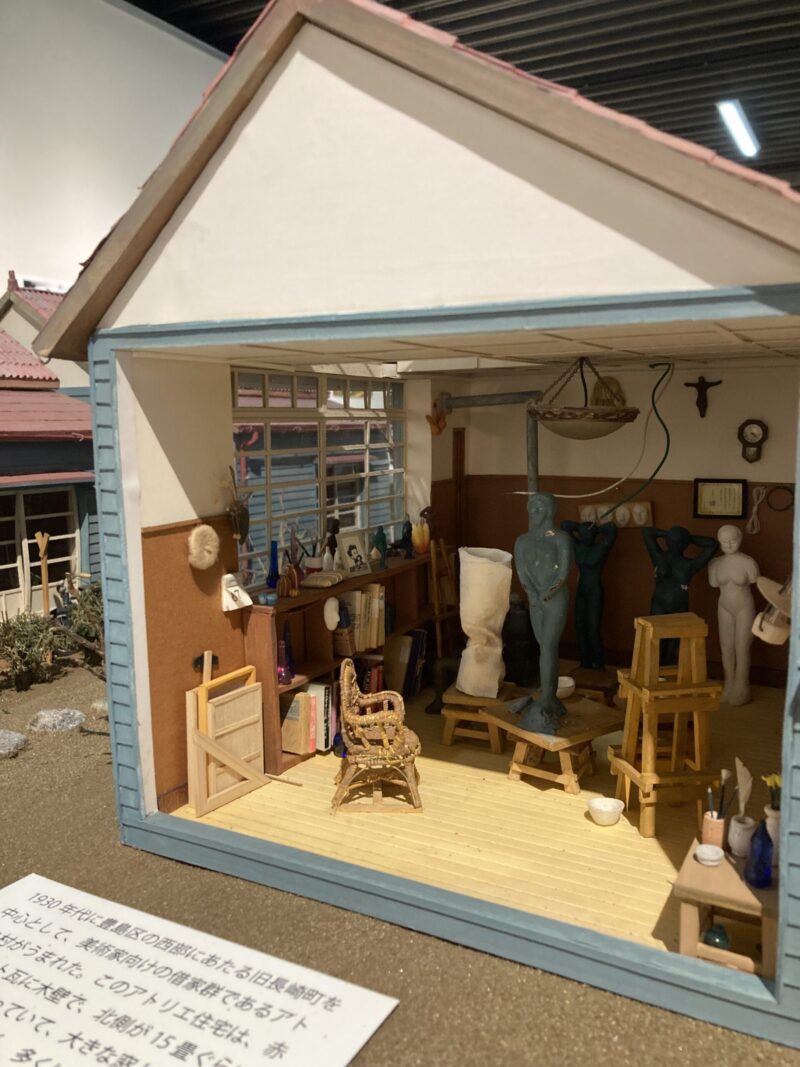 アトリエ村の建物内部