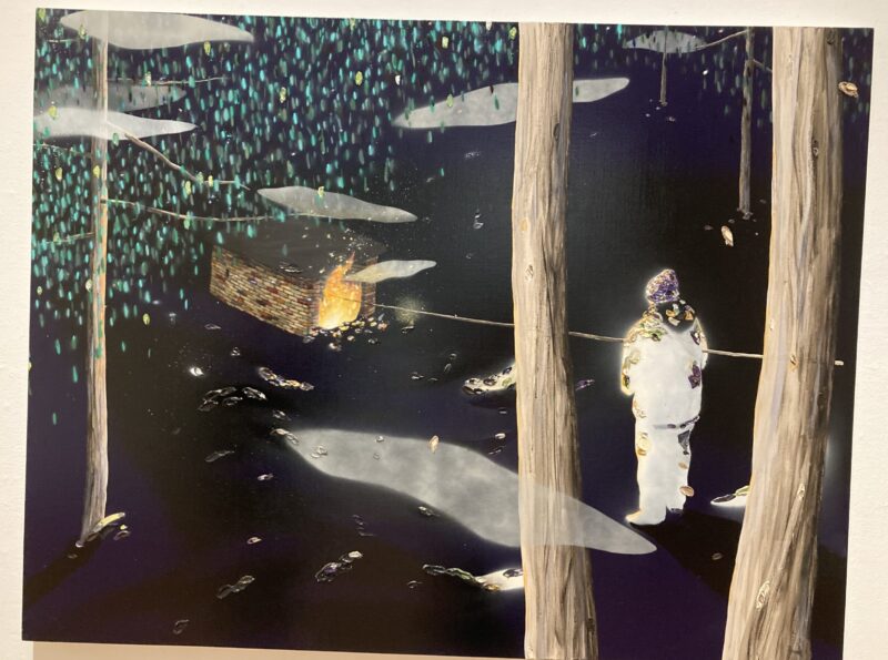 芸森リフレクションズの展示作品の一部分「untitled]池田光弘