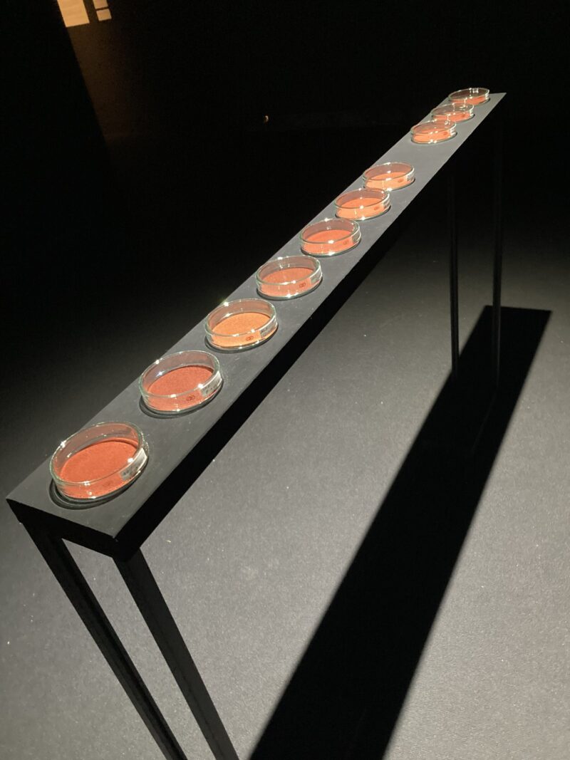 芸森リフレクションズ展示作品「恒星光と顔料のスペクトルの可聴化」平川紀道