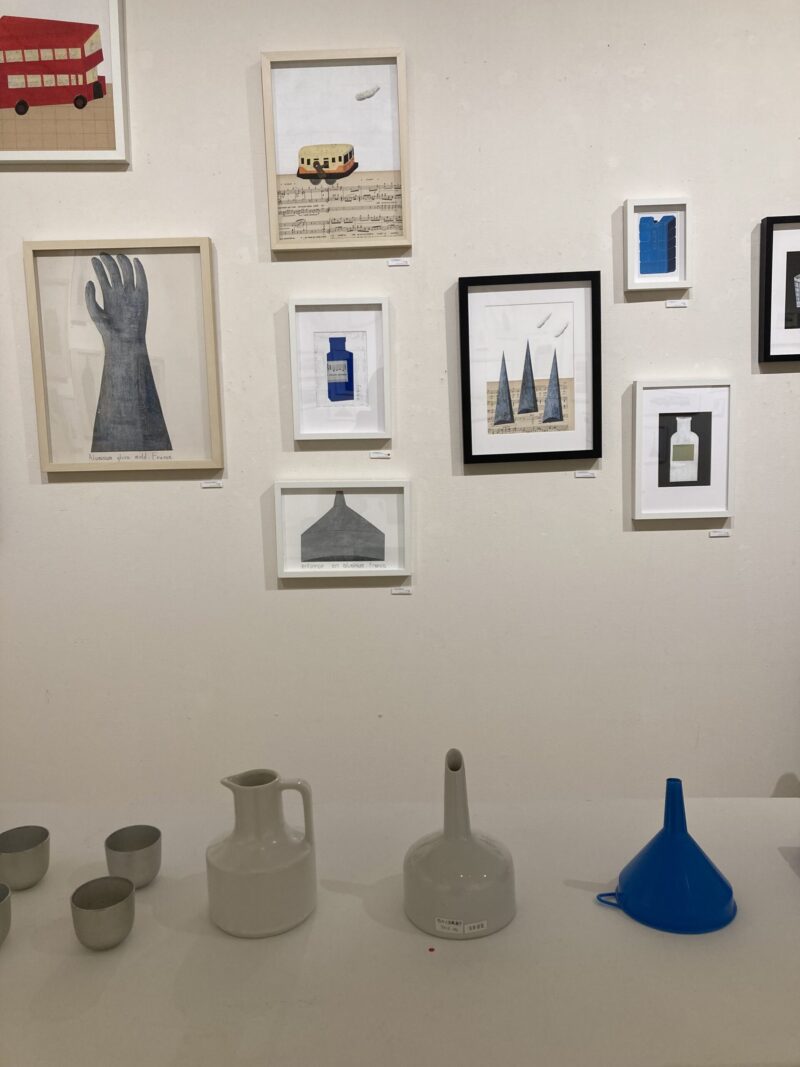 札幌グランドホテル、オオニシアツミ温もりのブロカント個展会場