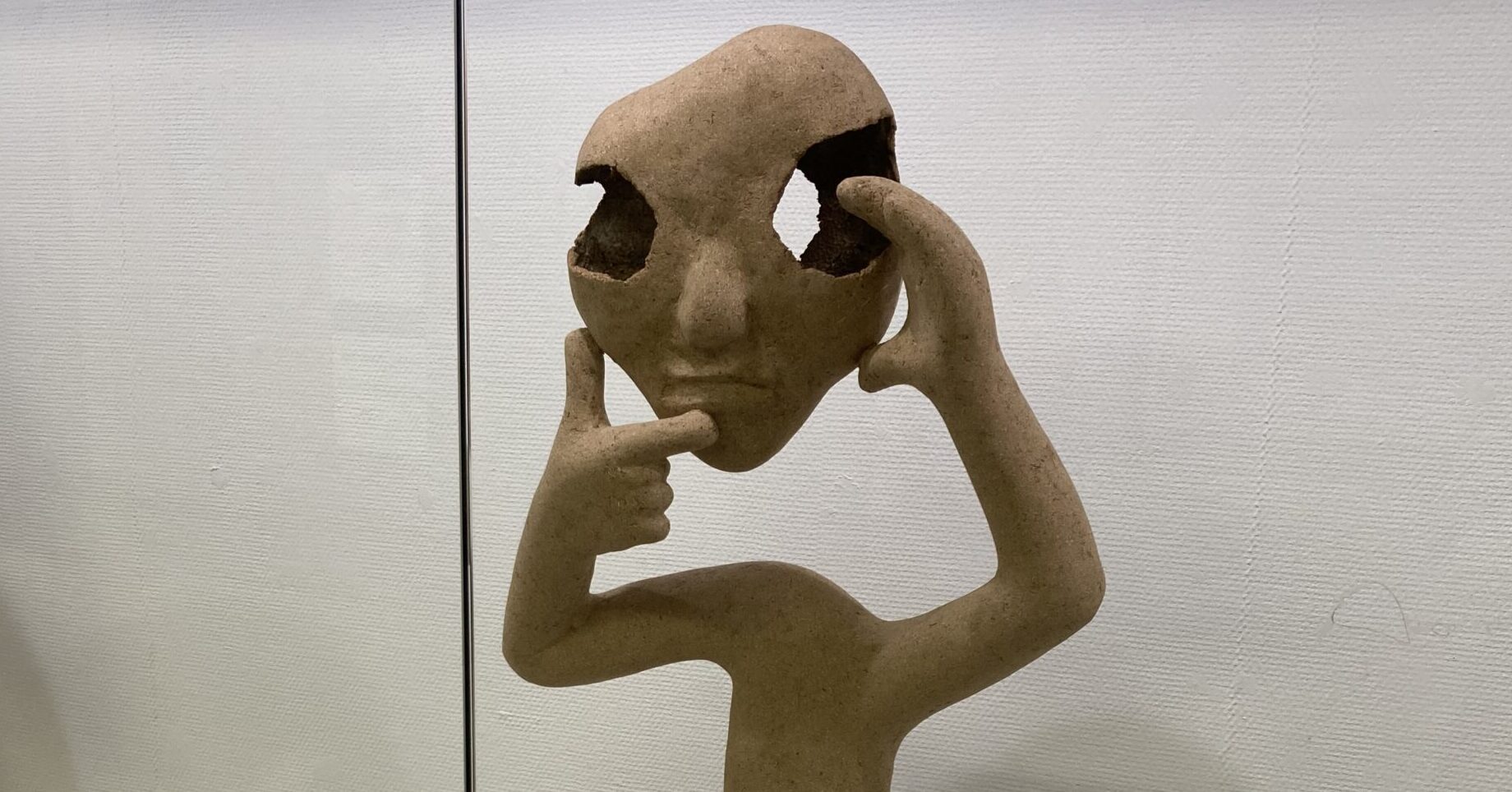 渡辺行男氏作成の作品、資源カメラの展示風景